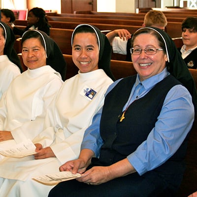 Women Religious Orders Serving In the Diocese