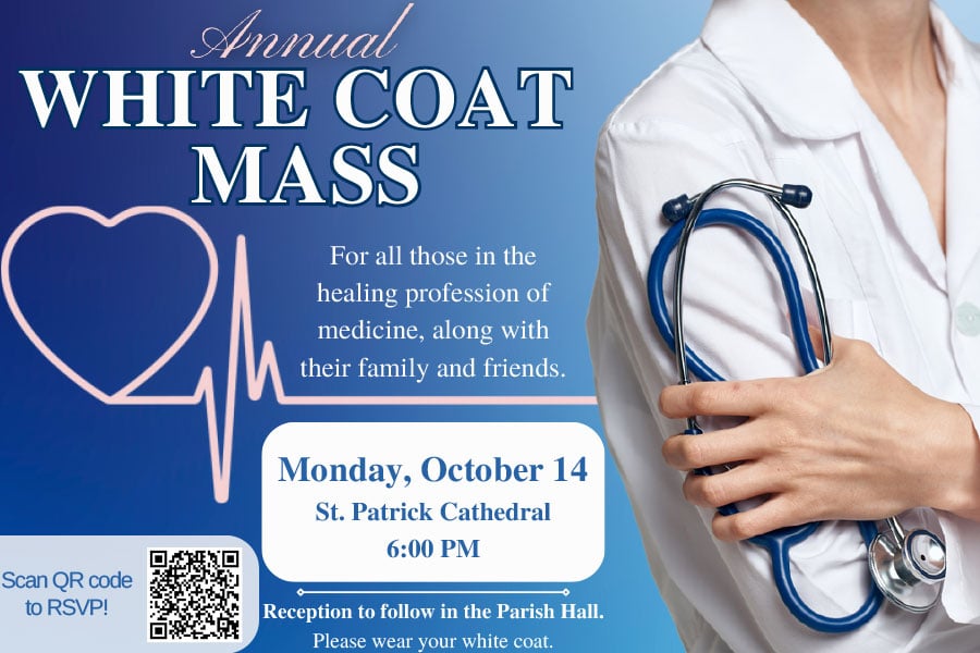 white coat mass